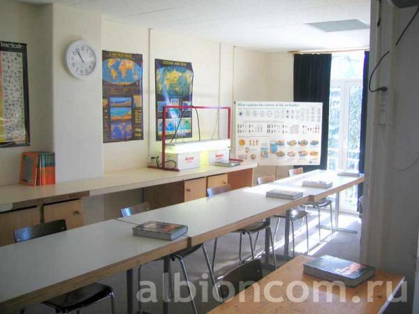 Образование в Швейцарии. Leysin American School. Классная комната