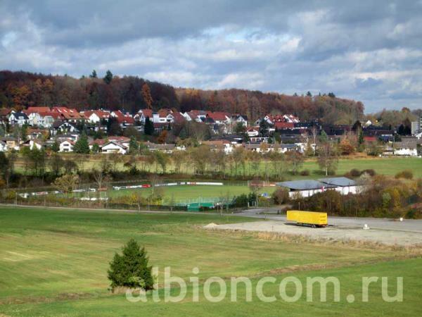 Bad Schussenried. Вид на окрестности