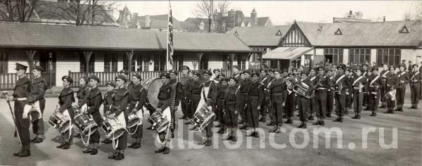 Cheltenham College, корпус барабанщиков. 1940-е годы