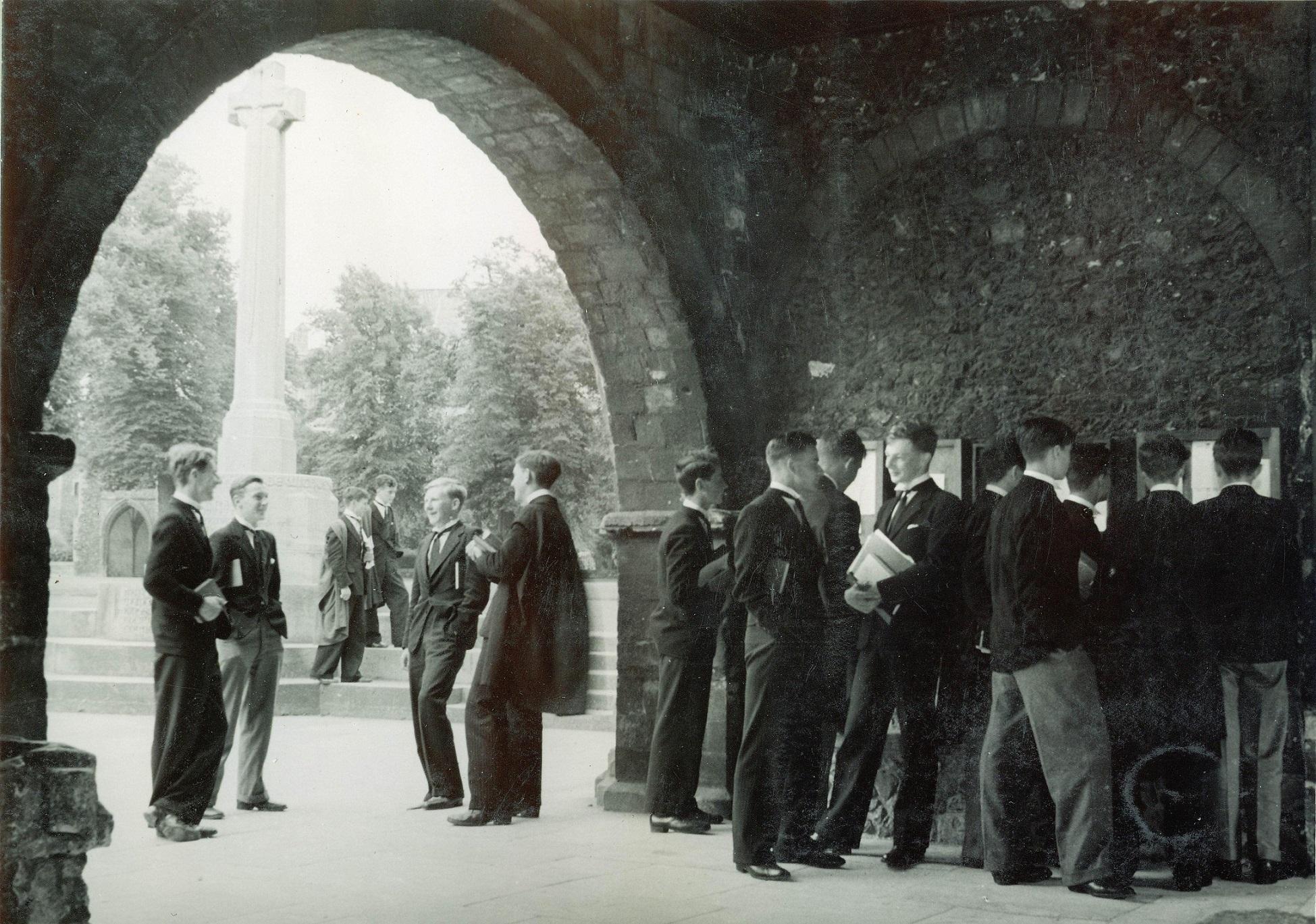 Студенты King&#x27;s School, Canterbury, 1939 год