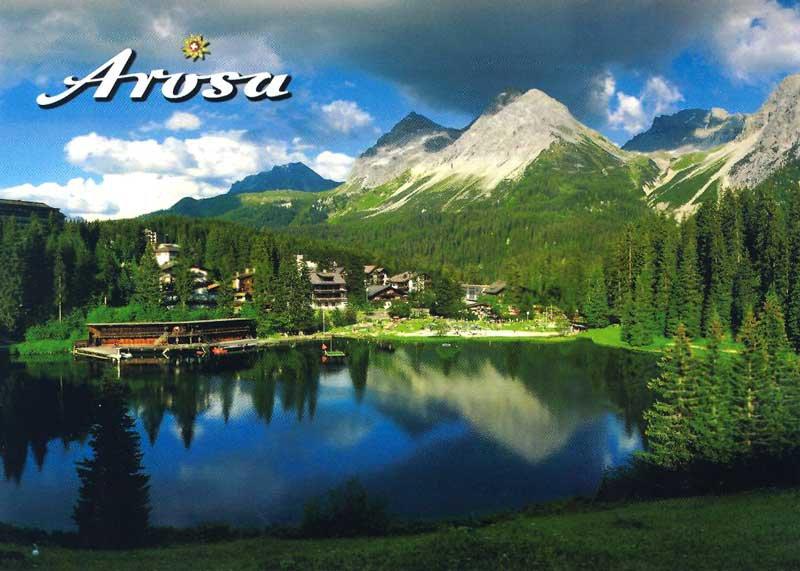 Открытка Arosa