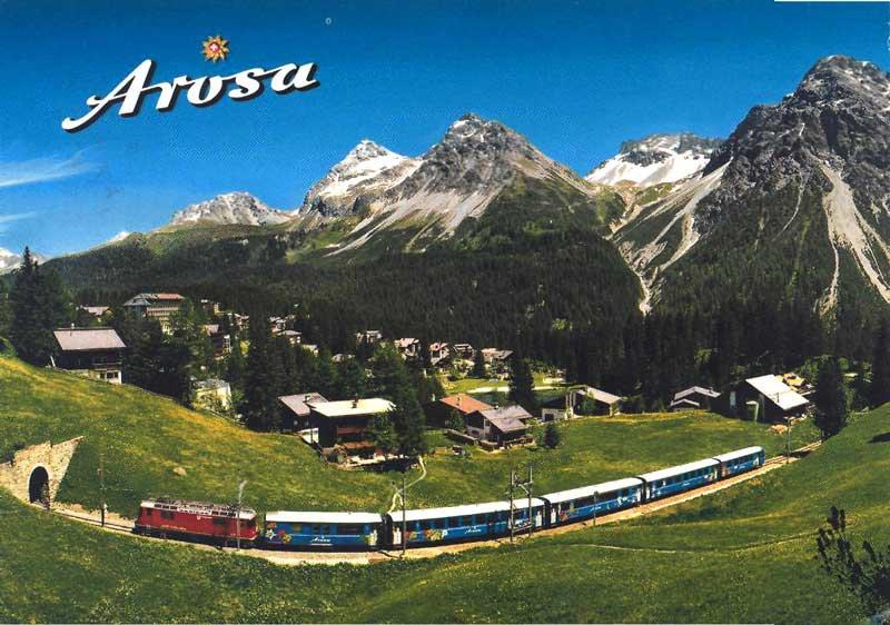 Открытка Arosa